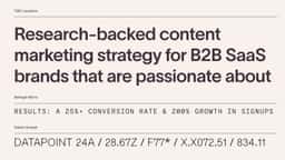 Rebrand for Research-Driven Content Marketing Studio Datalily - thumbnail 5