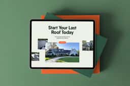 Brand Identity and Website for a Metal Roofing Brand - thumbnail 3