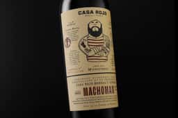 Packaging for Machoman Wine - thumbnail 2