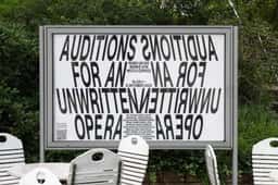 Exhibition Identity for Auditions for an Unwritten Opera - thumbnail 4