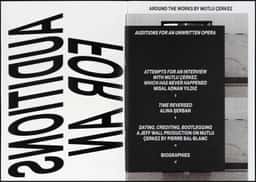 Exhibition Identity for Auditions for an Unwritten Opera - thumbnail 6