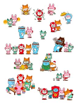 Brand identity and packaging for a Vietnamese teen milk brand  - thumbnail 9