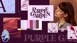 Brand Identity for Purple Garden - thumbnail 17