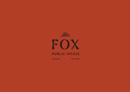 Brand Identity for Mr Fox Public House - thumbnail 3