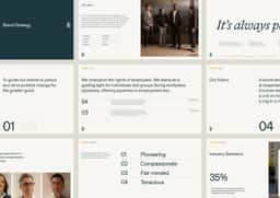 Rebrand for Outten & Golden Law Firm - thumbnail 6