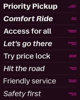 Lyft — Custom Typeface - thumbnail 11