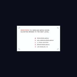 Brand Identity and Website for Redscreen - thumbnail 8