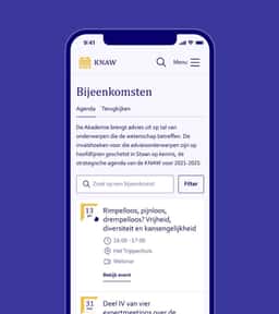 Website Redesign for the Royal Dutch Academy of Sciences - thumbnail 8