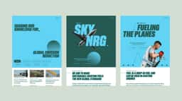 Brand Identity and Website for Sustainable Aviation Fuel Producer SkyNRG - thumbnail 4