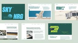 Brand Identity and Website for Sustainable Aviation Fuel Producer SkyNRG - thumbnail 8