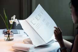 Visual Identity for L’Envol French Michelin Restaurant - thumbnail 4