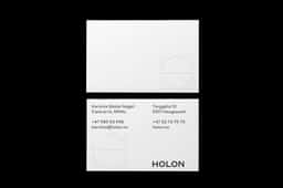 Brand Identity and Website Design for Holon Architecture Collective - thumbnail 5