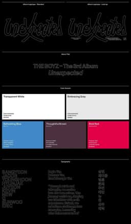 Album Identity and Packaging for the Boyz’s Unexpected - thumbnail 5