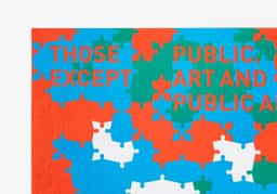 Graphic Identity for Those Except Public, Art and Public Art - thumbnail 4