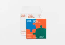 Graphic Identity for Those Except Public, Art and Public Art - thumbnail 5