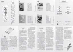 Exhibition Signage for Normal Abnormal - thumbnail 2