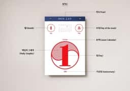 Calendar Design for Everyday Graphic Calendar 2015 - thumbnail 5