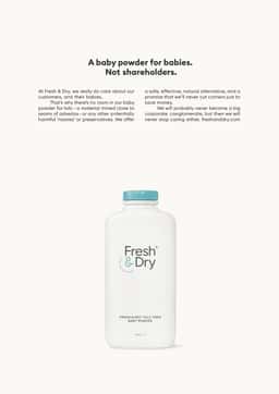 Print Advertising Campaign for Fresh & Dry Baby Powder - thumbnail 3