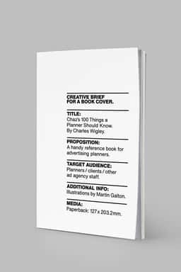 Cover Design for an Advertising Planning Book - thumbnail 3
