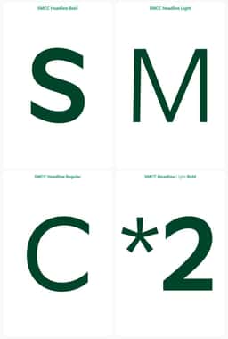 Custom Wordmark and Typeface for SMCC - thumbnail 6