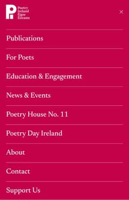 Web Design and Development for Poetry Ireland - thumbnail 7