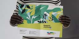 Annual Report Design for Union Nationale des Entreprises du Paysage - thumbnail 4