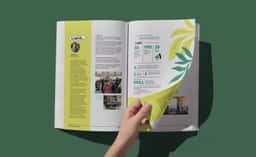 Annual Report Design for Union Nationale des Entreprises du Paysage - thumbnail 7