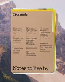 Rebrand and Campaign for AI Notepad Granola - thumbnail 4