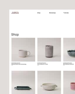Visual Identity for Aura Living Ceramics - thumbnail 3