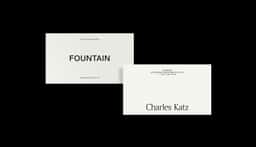 Brand Identity and Website for Fountain Crypto Art Brokerage - thumbnail 4