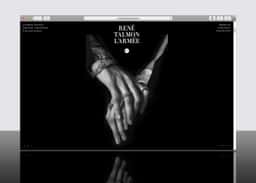 Visual Identity and Website for René Talmon L'Armée - thumbnail 3