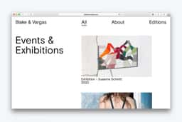 Visual Identity for Blake & Vargas Contemporary Art Space - thumbnail 3