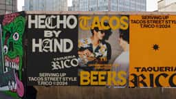 Brand Identity for Rico Taco Restaurant - thumbnail 5