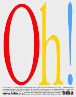 Visual Identity for Théâtre National De Bordeaux Aquitaine - thumbnail 2