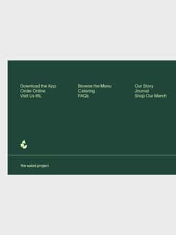 Website Redesign for the Salad Project - thumbnail 4