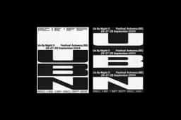Festival Identity for Us by Night - thumbnail 6