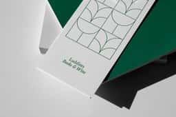 Brand Identity for Luddites Bookstore and Wine Bar - thumbnail 2