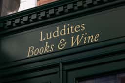 Brand Identity for Luddites Bookstore and Wine Bar - thumbnail 4