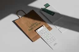 Brand Identity for Luddites Bookstore and Wine Bar - thumbnail 9