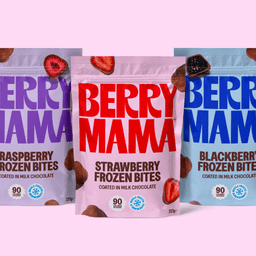 Brand Identity and Packaging for Berry Mama Frozen Snacks - thumbnail 1