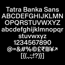 Typeface and Identity for Tatra Banka - thumbnail 1