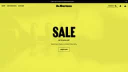 Dr. Martens website - thumbnail 1