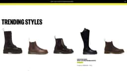 Dr. Martens website - thumbnail 2