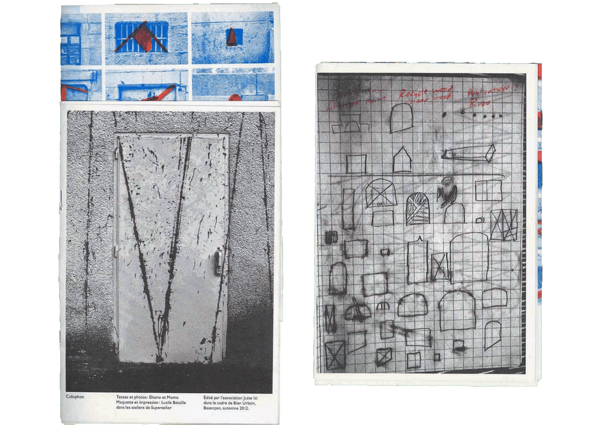 Improbables et Peintures au cordeau traceur