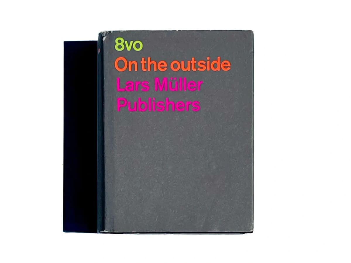 8vo: On the Outside — photograph of the edition