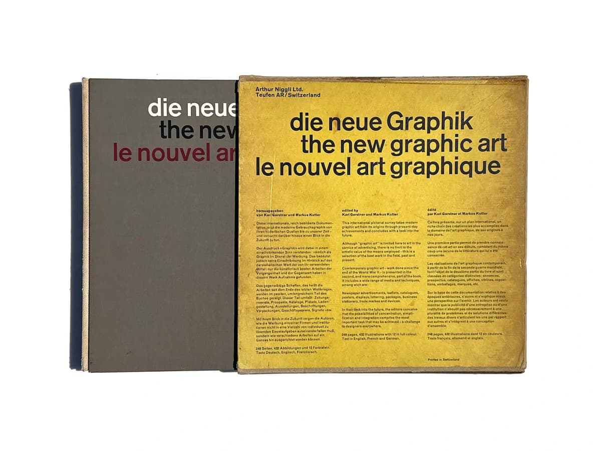 Die Neue Graphik / The New Graphic Art / Le Nouvel Art Graphique — photograph of the edition