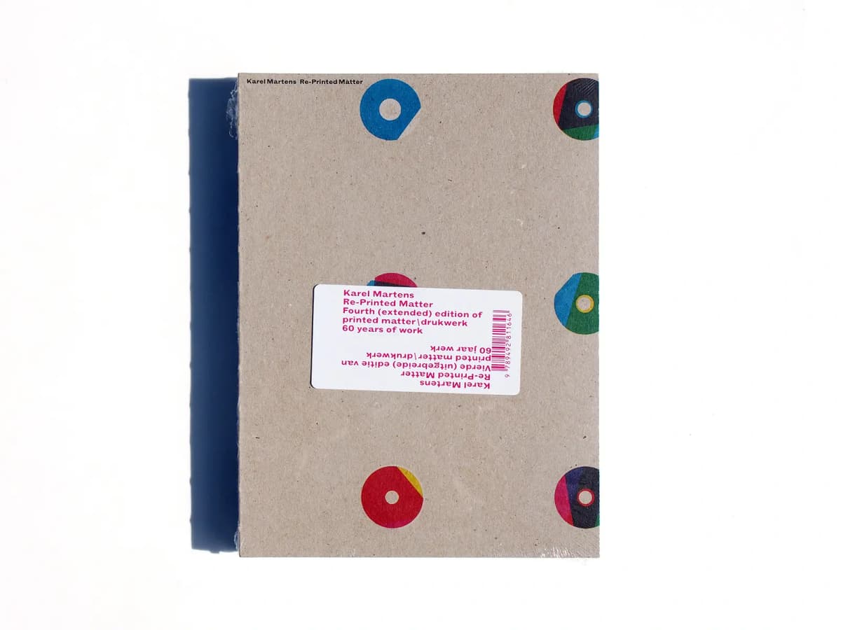 Karel Martens Re-Printed Matter — photograph of the edition