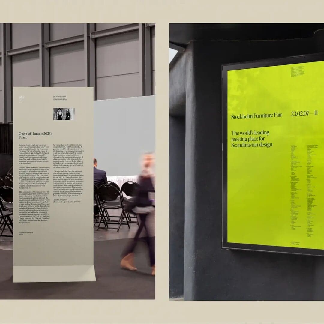 Visual Identity For Stockholm Furniture Fair