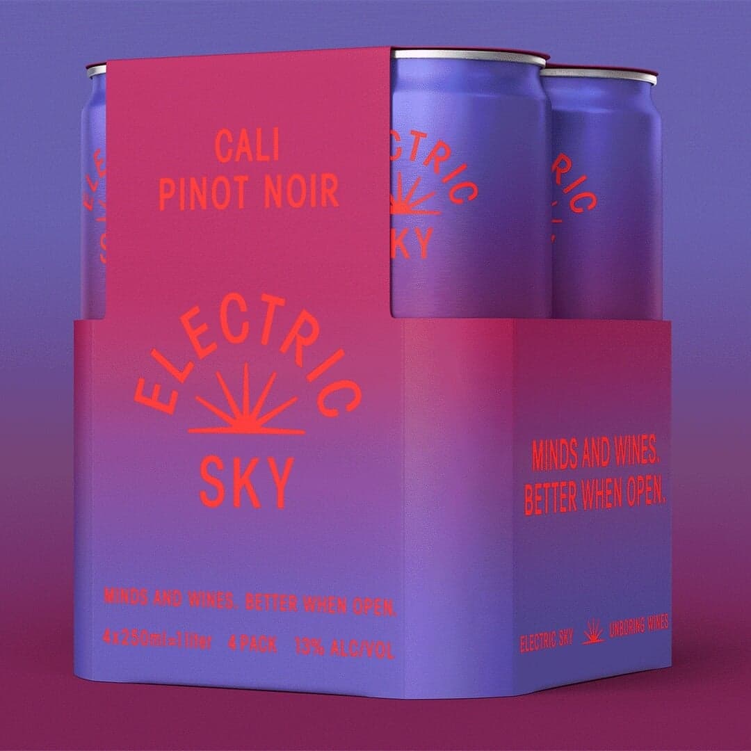 Comprehensive Rebrand For Electric Sky Wine