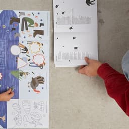 Book And Activity Zine Design For Oberiu Poetry Collection cover image